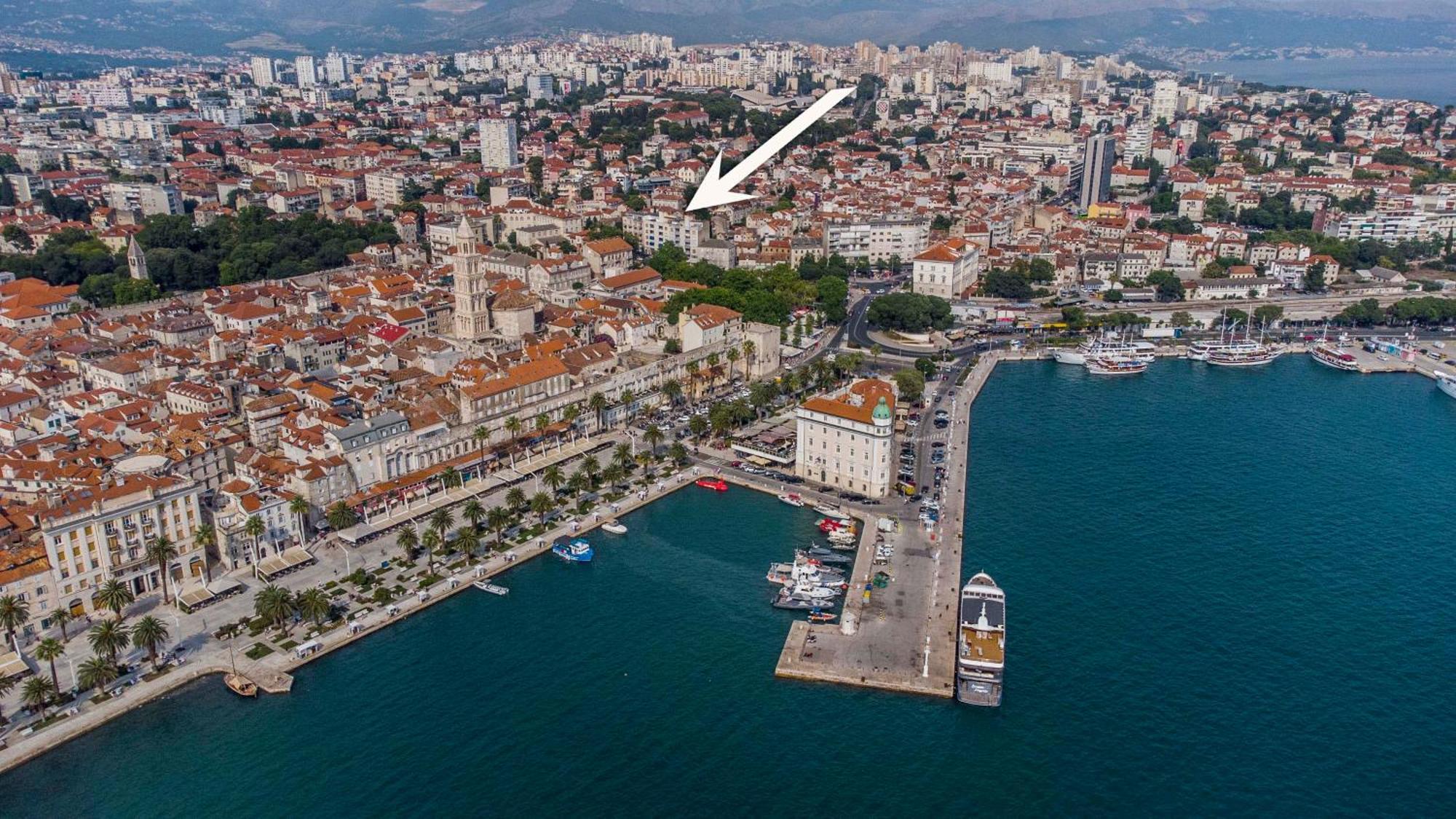 Split Central Luxury Studios Eksteriør bilde